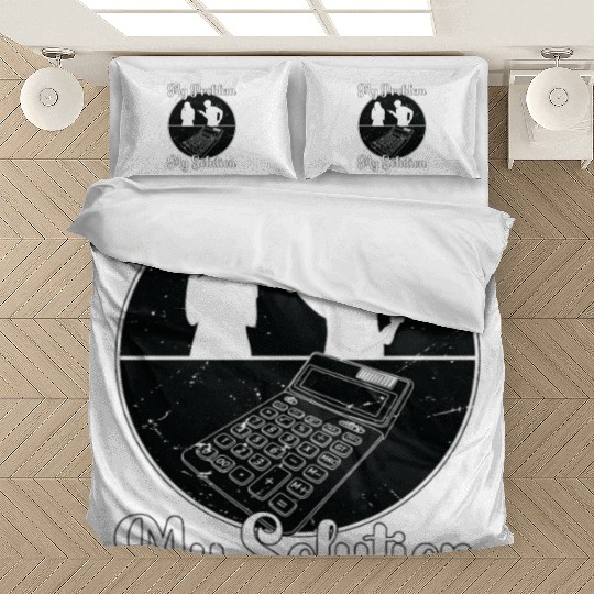 Accountant My Problem My Pictogram Mom Dad Auditor Bedding Sets