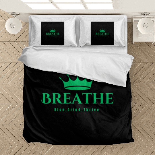 Breathe Rise Grind Thrive Flow Bedding Sets