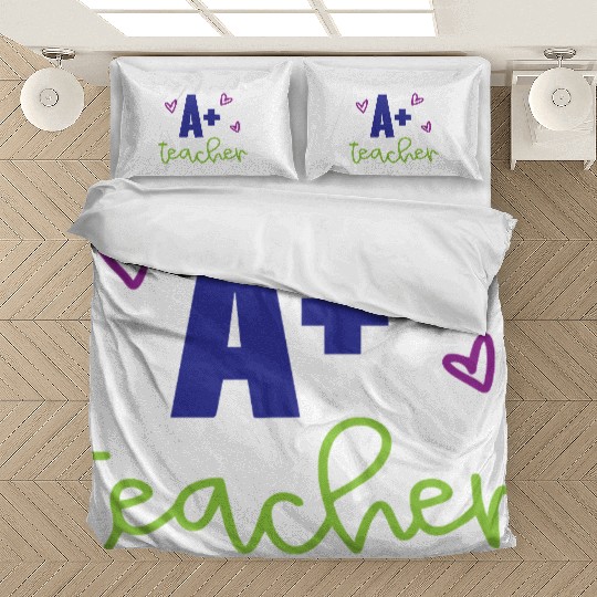 A+ Teacher – Appreciation Gift Bedding Sets