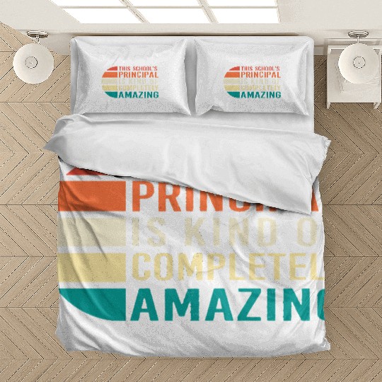 School Principal Teacher Appreciation Bedding Sets