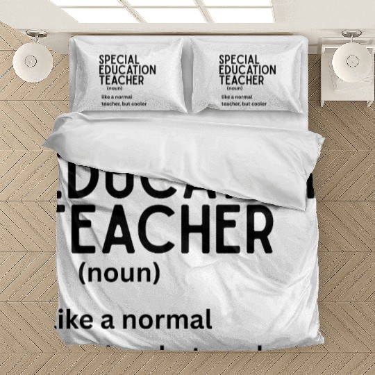 special education teacher Definition Bedding Sets