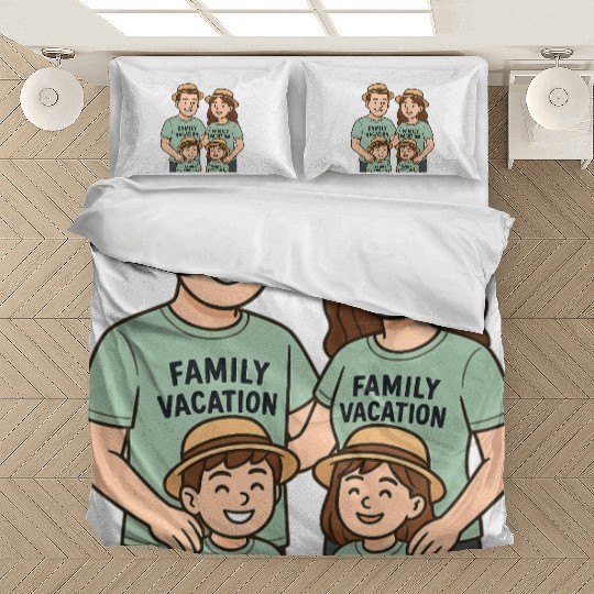 Family Vacation Matching Bedding Sets