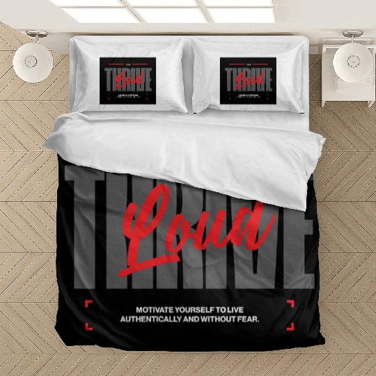 Bedding Sets with inspirational phrase, gift Bedding Sets