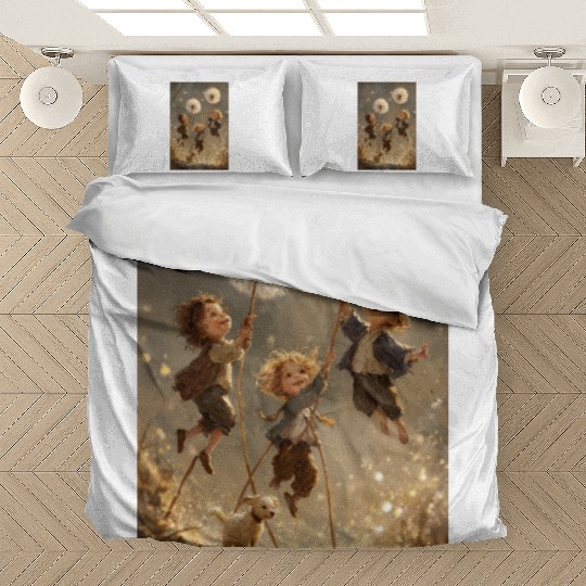 Joyful Dandelion Adventure Bedding Sets
