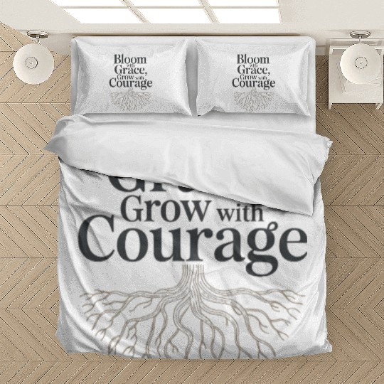 Bloom with Grace Inspirational Bedding Sets