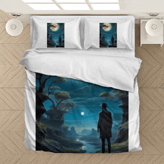 Mystical Night Under the Full Moon Bedding Sets