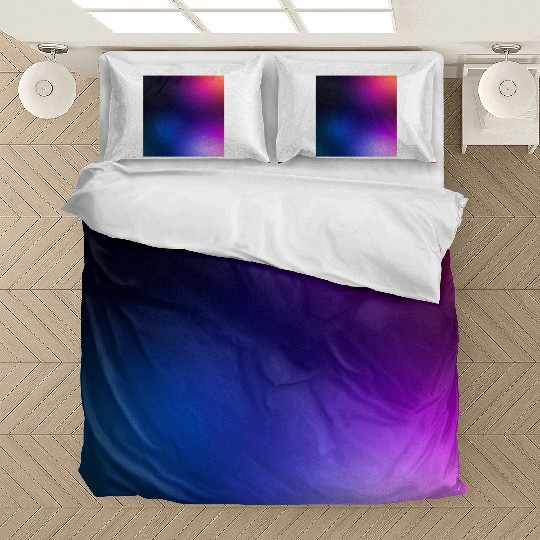 Vibrant Gradient Spectrum Design Bedding Sets