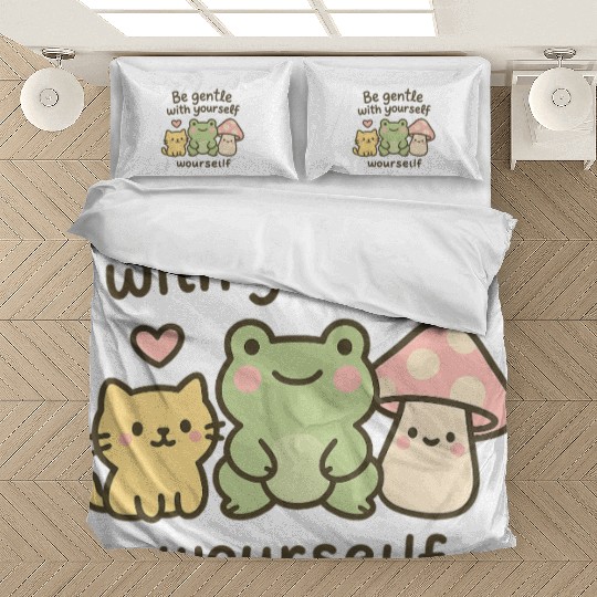 Gentle Nature Affirmation Design Bedding Sets