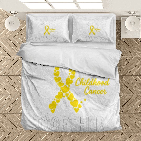 Childhood Cancer Awareness Bedding Sets