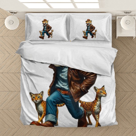Happy Jack the Jaguar.   by m@xx. Bedding Sets