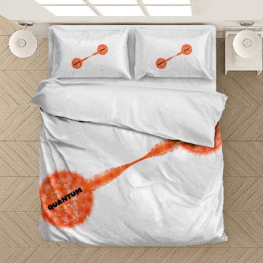 Quantum Physics Particle Science Entanglement  Bedding Sets