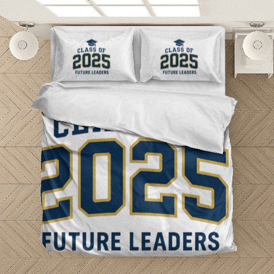 Graduation Class of 2025 Future Leaders Bedding Sets Design