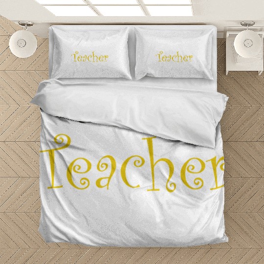 Whimsical World Teacher Day Bedding Sets