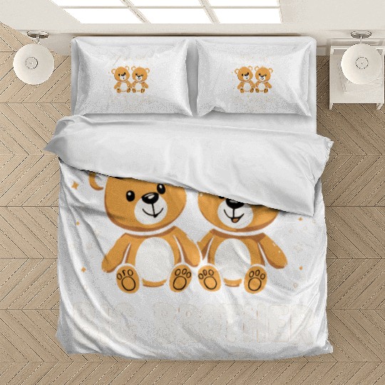 Teddy Bear Big Bro 2025 Bedding Sets | Pregnancy Announceme