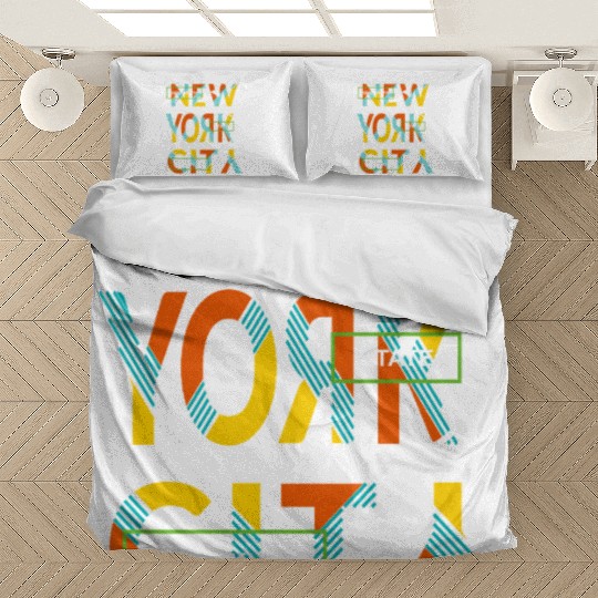 Urban Brooklyn State Love New york city Bedding Sets