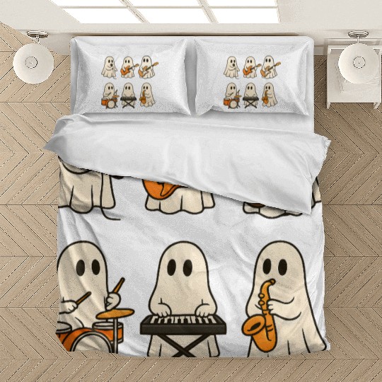 Ghost Band Musical Ensemble Bedding Sets