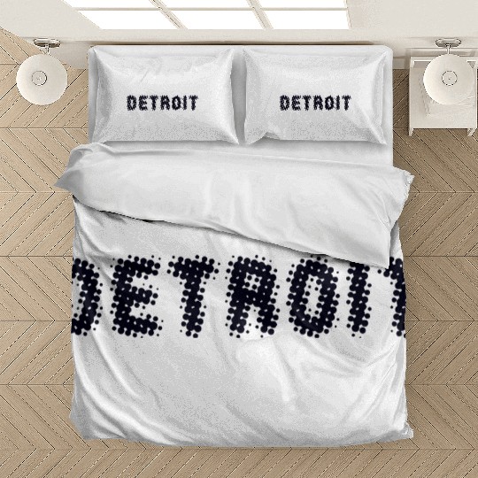 Detroit Michigan Bedding Sets