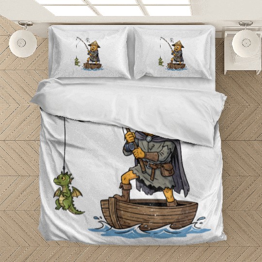 Whimsical Pineapple Fisherman Bedding Sets