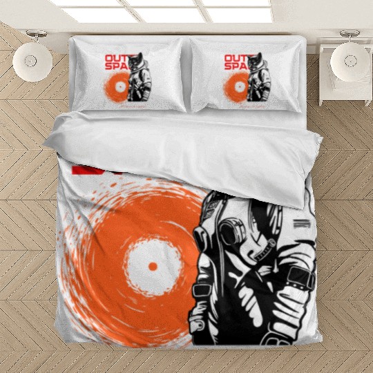 Space Cat Astronaut Adventure Bedding Sets