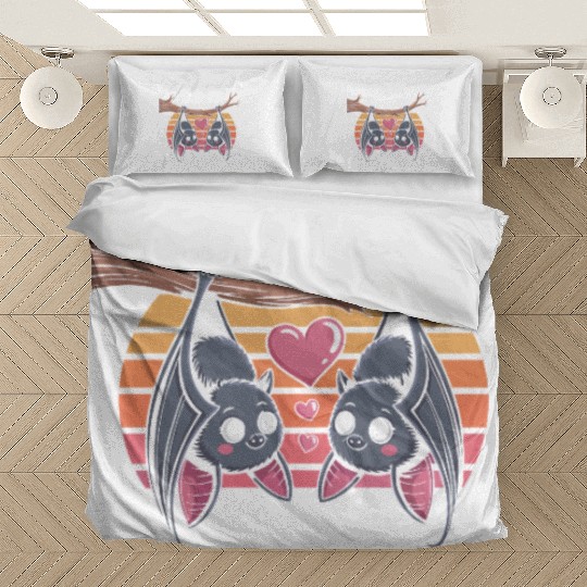 Bats About You Funny Bat Halloween Bedding Sets – Nayan