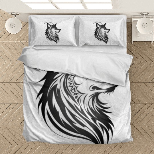 My Pack Is Imaginary - Lone Wolf Bedding Sets