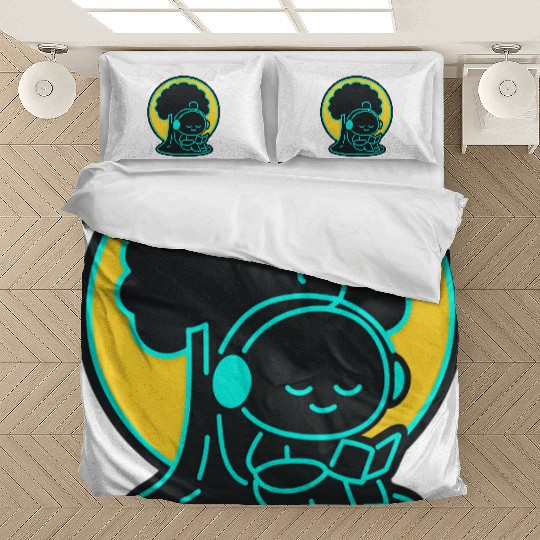 Peaceful Tech Reading Under Tree Bedding Sets