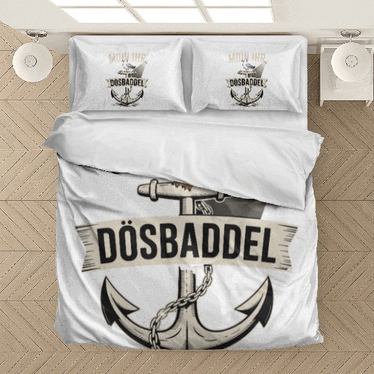 Moin Ihr Dösbaddel Seagull And Anchor Maritime Bedding Sets