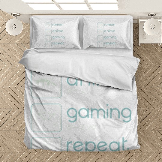 Ramen Anime Gaming Repeat Bedding Sets
