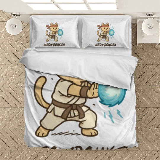 Meowdouken Street Fighter Bedding Sets