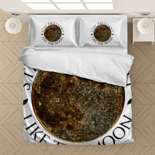 Full Moon Design – Black Lettering Quote Bedding Sets