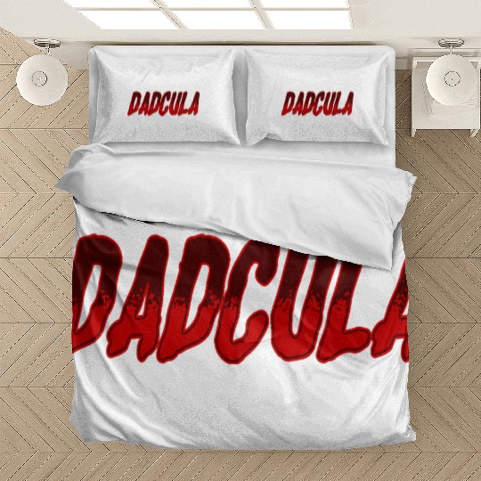 Dadcula Funny Dad Halloween Bedding Sets