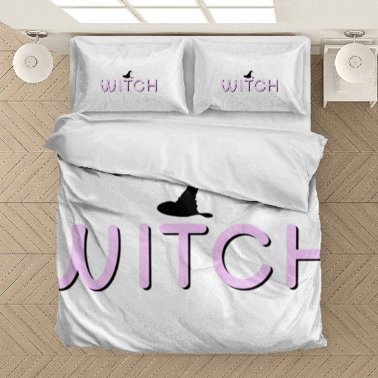 Enchanted Witchcraft Script Design Bedding Sets