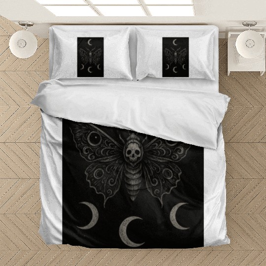 Dark Celestial Butterfly Tapestry Bedding Sets