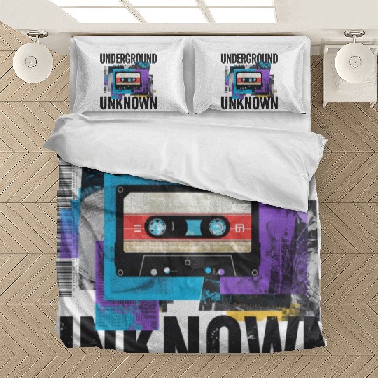 Underground Cassette Tape Urban Art Bedding Sets