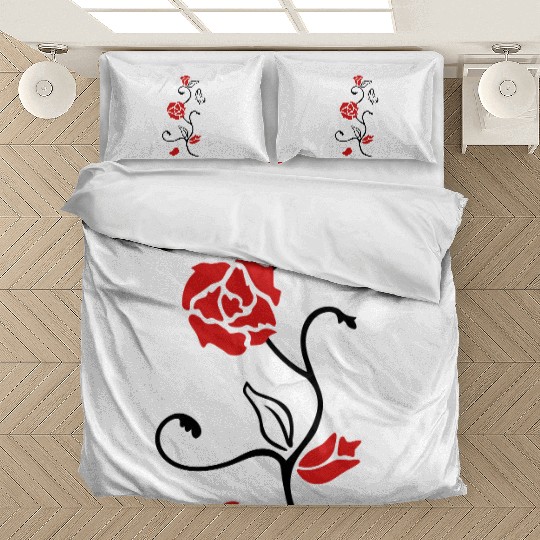 Rose Vine Butterfly 2 Color Bedding Sets