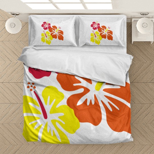 hibiscus triple Bedding Sets