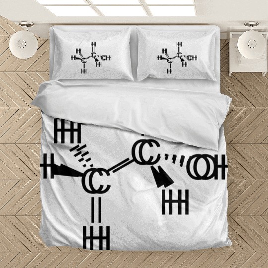 ethanol / alcohol as seen drunk Bedding Sets