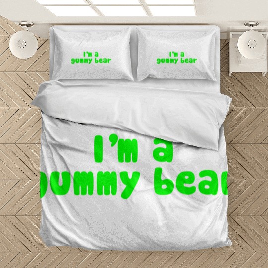 I'm A Gummy Bear Lyrics Bedding Sets