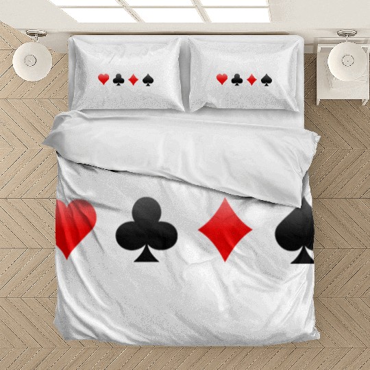 Playing Card Suits Bedding Sets