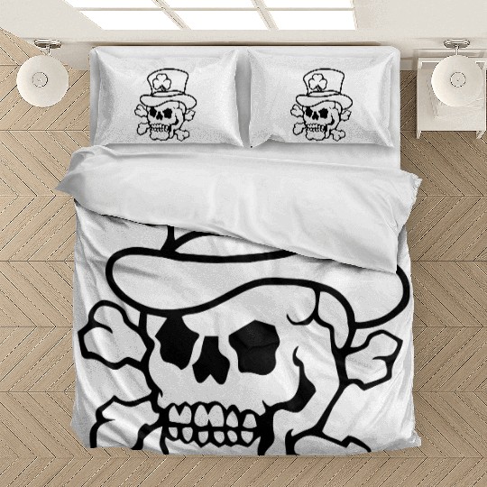 irish skull Bedding Sets