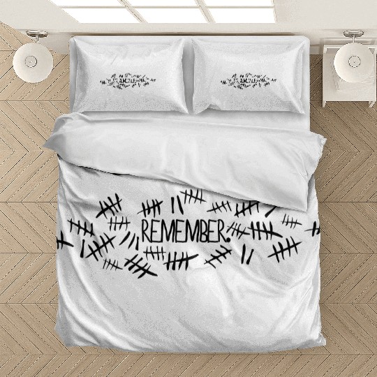 Doctor Who Remember Tally Marks Bedding Sets