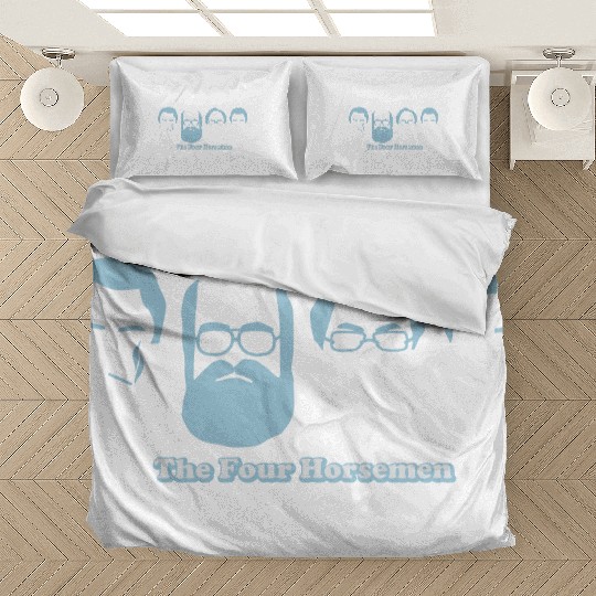 The Four Horsemen Bedding Sets Bedding Sets light blue
