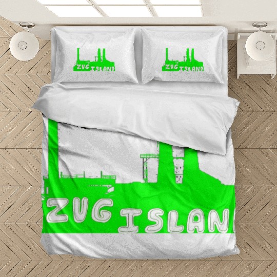 Zug Island Detroit River Industry Bedding Sets