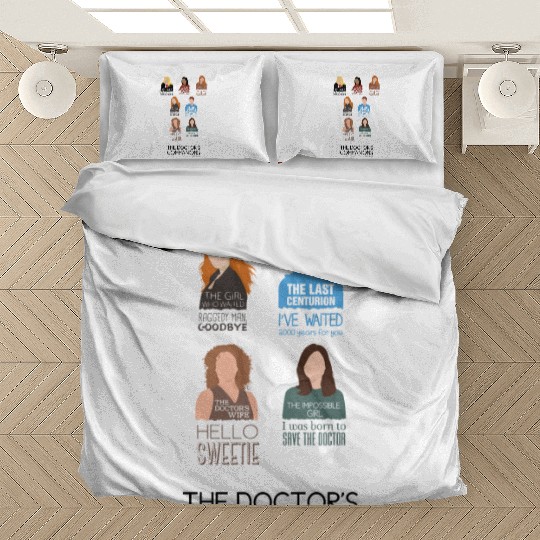Doctor Who Companions (alternate version) Bedding Sets