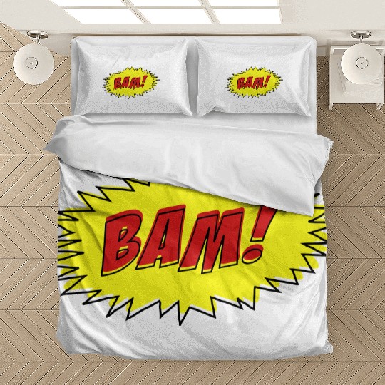 BAM! (Cartoon Comic style) Bedding Sets