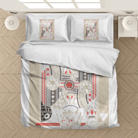 Star wars poker cards lover Bedding Sets