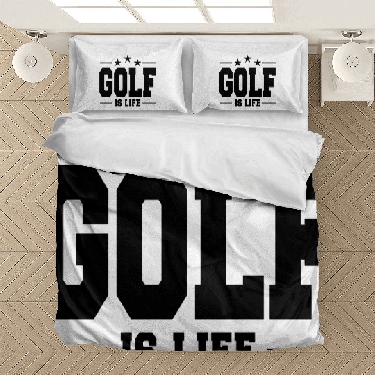 golf is life 1 Bedding Sets