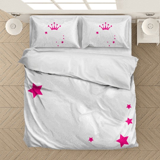 Prinzess Crown with Stars Bedding Sets