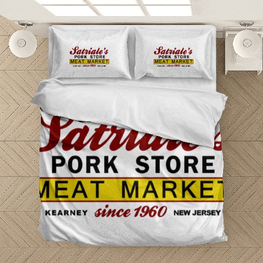 Sopranos Satriales Pork Store Bedding Sets