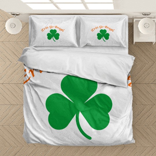 Erin Go Bragh Shamrock Bedding Sets